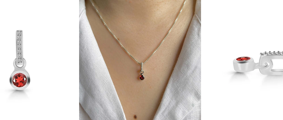 Garnet jewelry