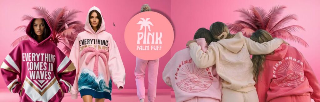 pink palm puff