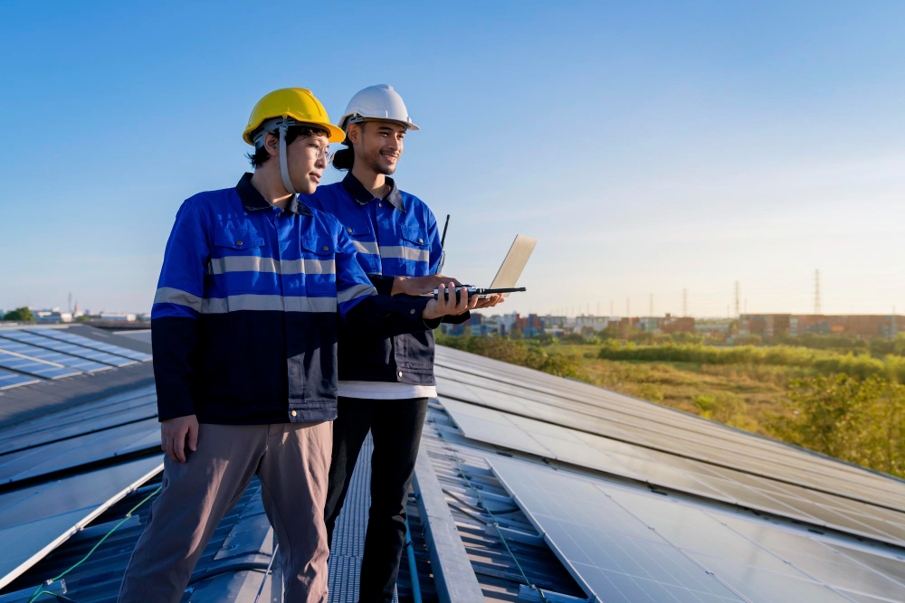 install solar panels
