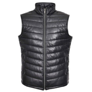 Mens Leather Waistcoat
