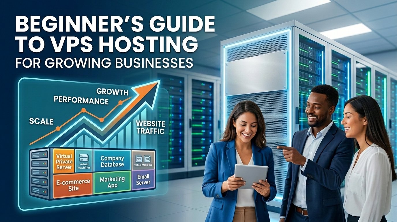 Beginner’s Guide to VPS Hosting for Growing Businesses – Powered by Webyne Data Centre